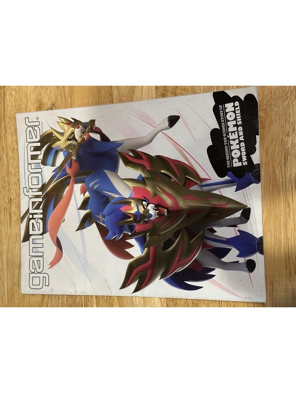 Game Informer Magazine Featuring Pokemon Sword and Shield